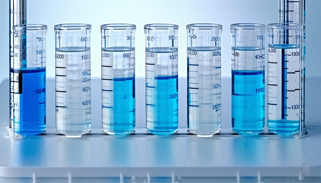 laboratory with water samples for testing-1